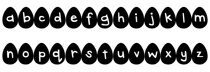 DJB Eggsellent Polices MINUSCULES