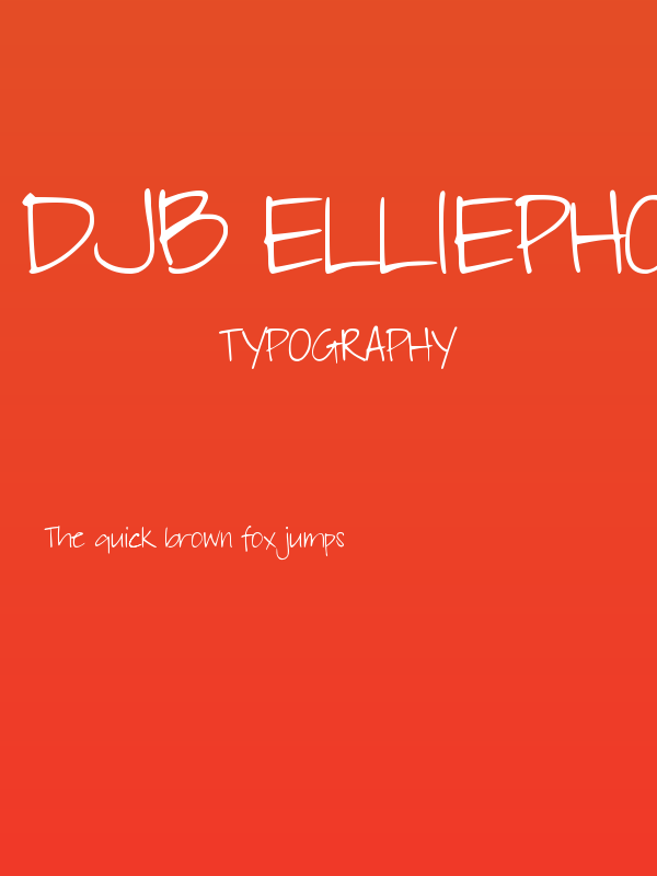 DJB Elliephont Poster