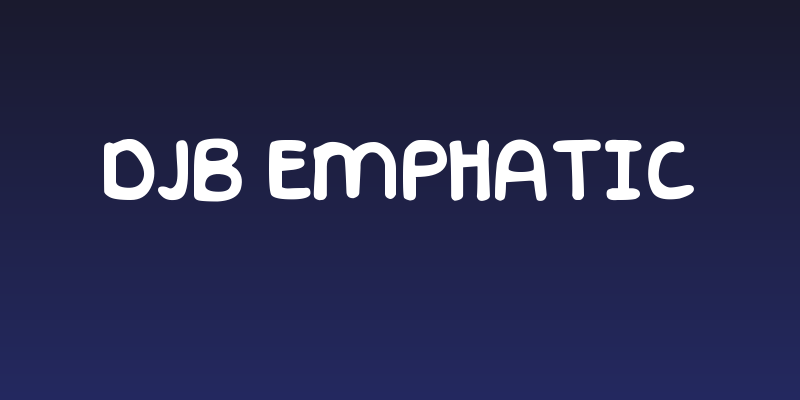 DJB Emphatic Social Header