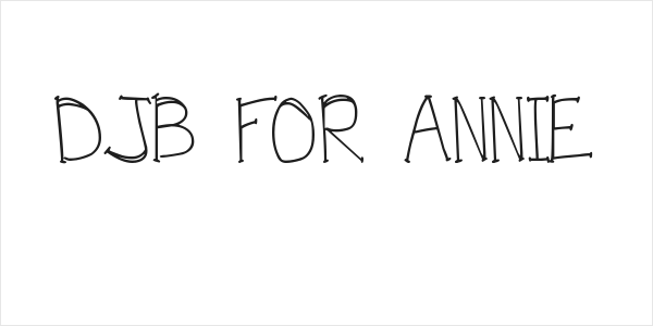 DJB FOR ANNIE Logo
