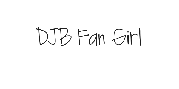 DJB Fan Girl Logo
