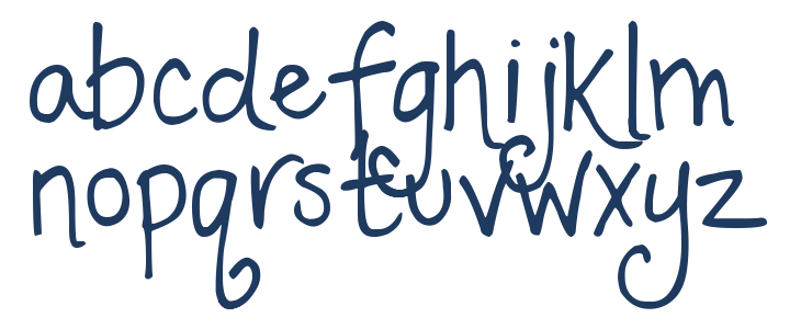 DJB Fancy Nancy Lowercase