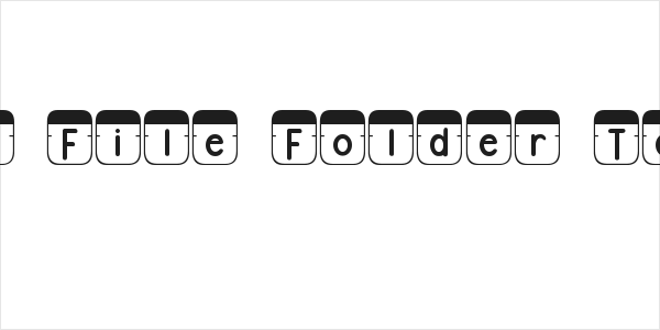 DJB File Folder Tabs Logo