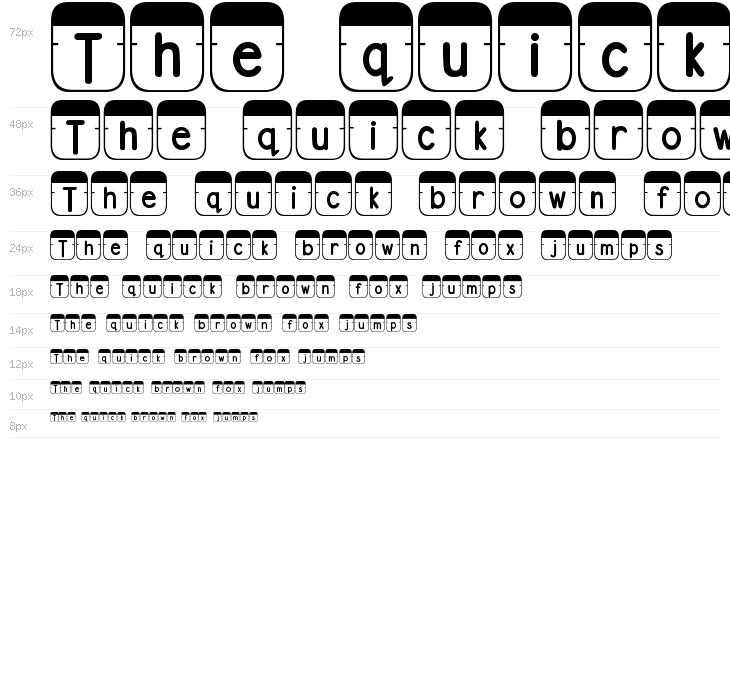 DJB File Folder Tabs Waterfall