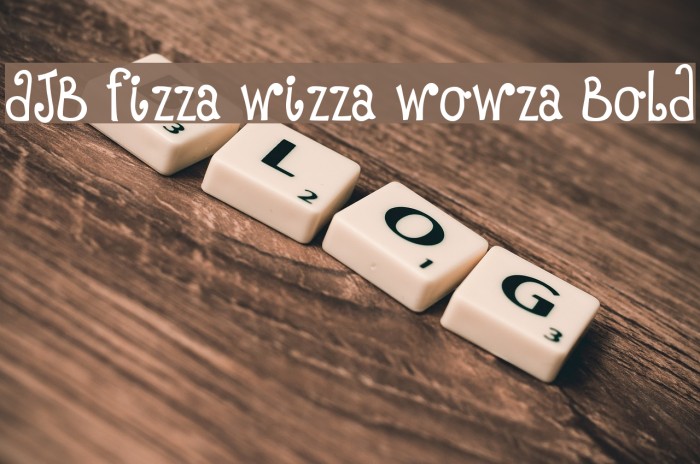 DJB Fizza Wizza Wowza Bold フォント examples
