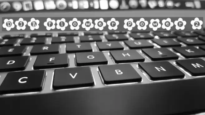 DJB Flower Power 2 Font examples