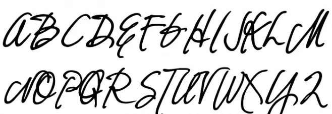 DJB Fresh Start Bold Schriftart Groß