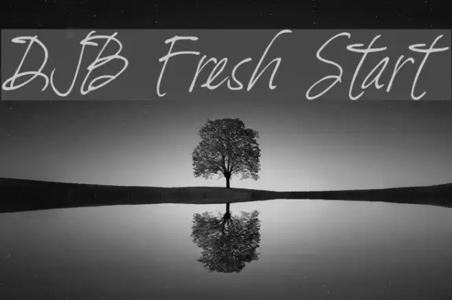 DJB Fresh Start Example 3