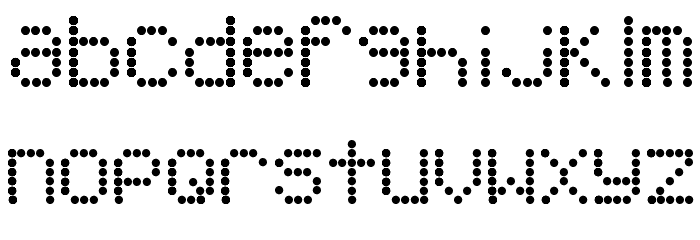 DJB Friday Night Lights Font LOWERCASE