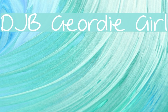 DJB Geordie Girl Example 1