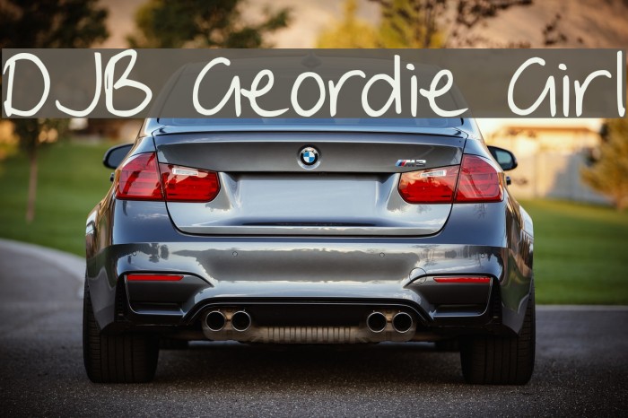 DJB Geordie Girl Example 2