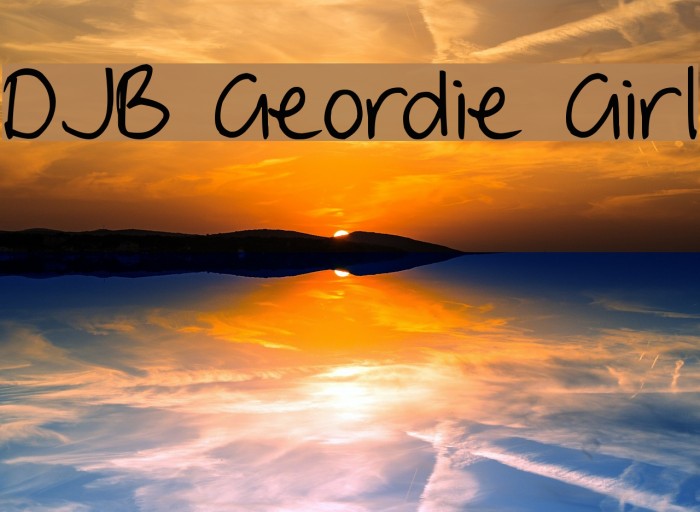 DJB Geordie Girl Example 3