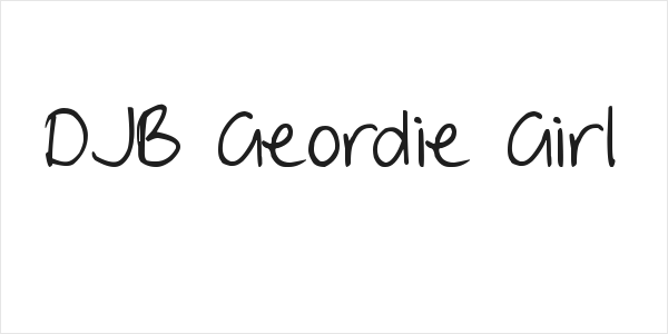 DJB Geordie Girl Logo