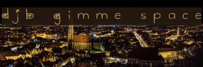DJB Gimme Space Font examples
