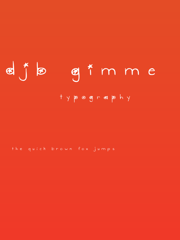 DJB Gimme Space Poster