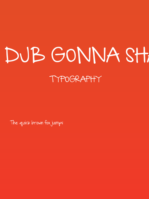 DJB Gonna Share My Story Poster