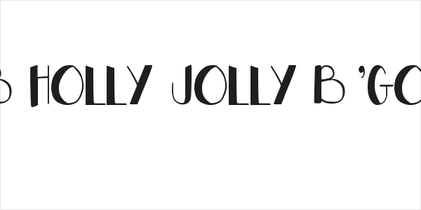 DJB HOLLY JOLLY B'GOLLY Logo