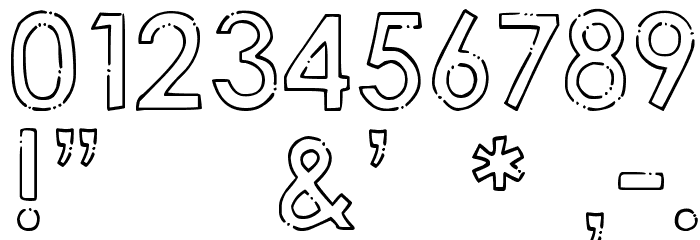 DJB Hand Penned Font Font OTHER CHARS