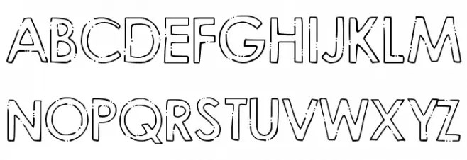 DJB Hand Penned Font 字体 大写