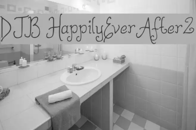 DJB HappilyEverAfter2 Fonte examples