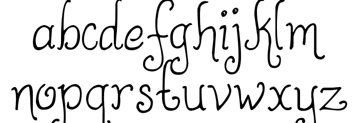 DJB HappilyEverAfter2 Fonte MINÚSCULAS