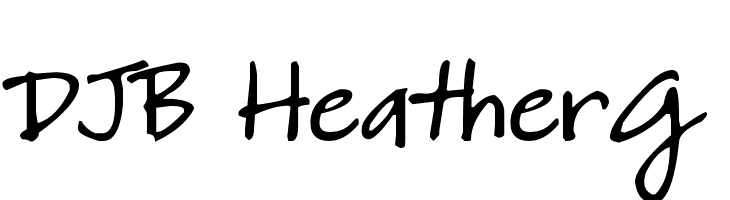 DJB HeatherG  font caratteri gratis