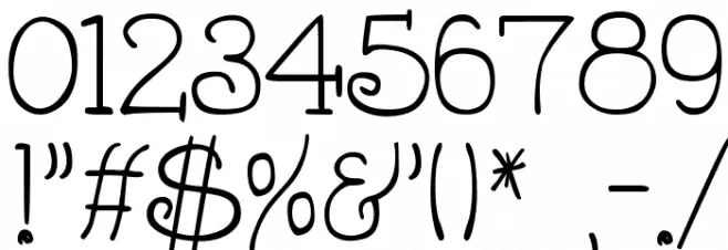 DJB Holly Berry Wonderland Font OTHER CHARS