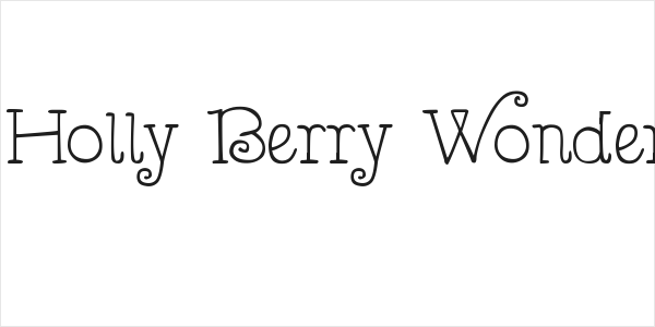 DJB Holly Berry Wonderland Logo