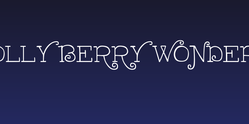 DJB Holly Berry Wonderland Social Header