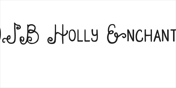 DJB Holly Enchanted Logo