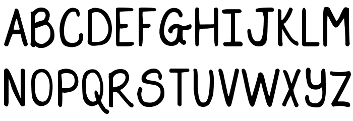 DJB Holly Enchanted Font LOWERCASE