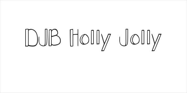 DJB Holly Jolly Logo