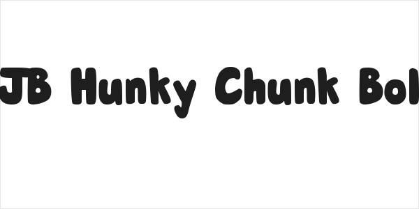 DJB Hunky Chunk Bold Logo