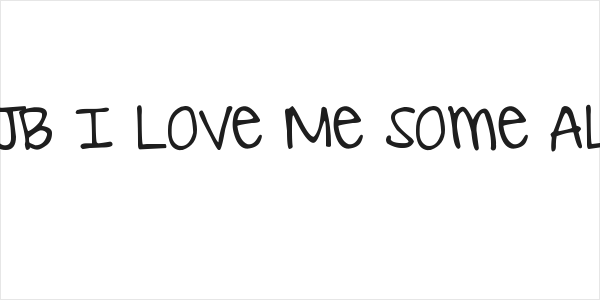 DJB I Love Me Some Aly Logo