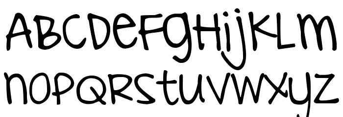 DJB I Love Me Some Aly Font LOWERCASE