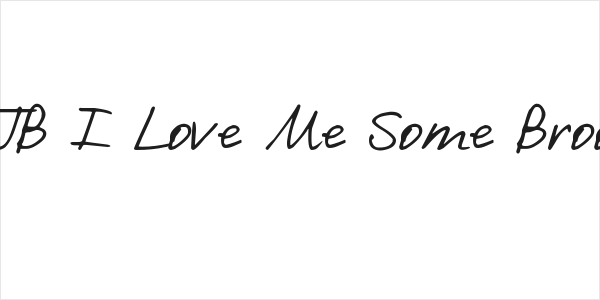 DJB I Love Me Some Brook Logo