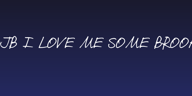 DJB I Love Me Some Brook Social Header