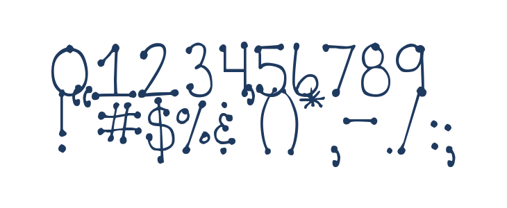 DJB It's Full of Dots Straight Other Characters