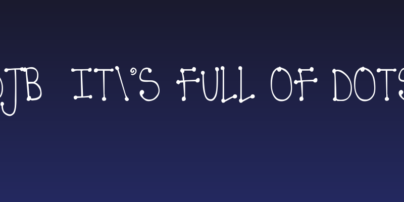 DJB  It's Full of Dots Social Header