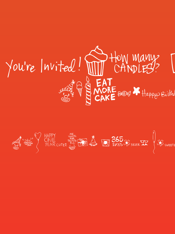 DJB It's My Birthday Poster