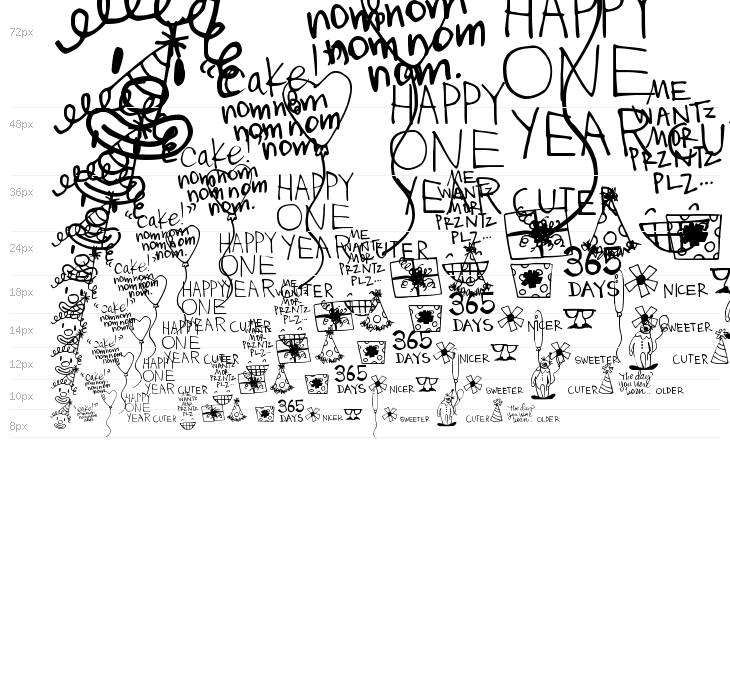 DJB It's My Birthday Waterfall