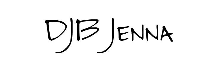 DJB Jenna Font