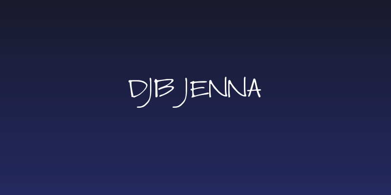 DJB Jenna Social Header