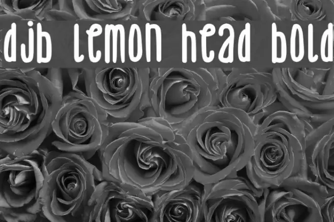 DJB Lemon Head Bold Example 1