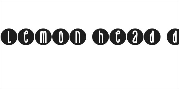DJB Lemon Head Dots Logo