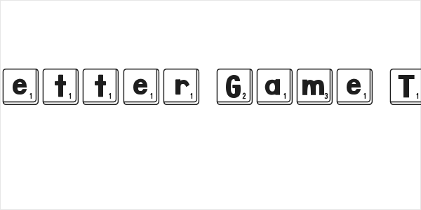 DJB Letter Game Tiles Logo