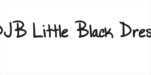 DJB Little Black Dress Logo