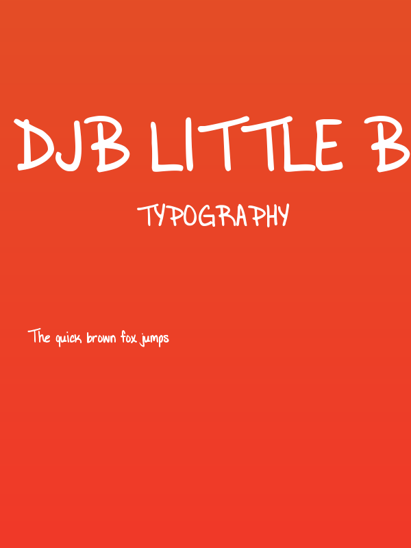 DJB Little Black Dress Poster