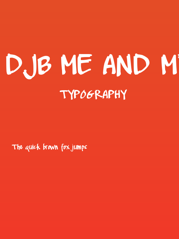 DJB Me and My Shadow Dark Poster