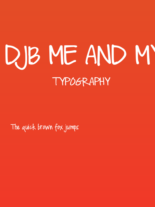 DJB Me and My Shadow Light Poster